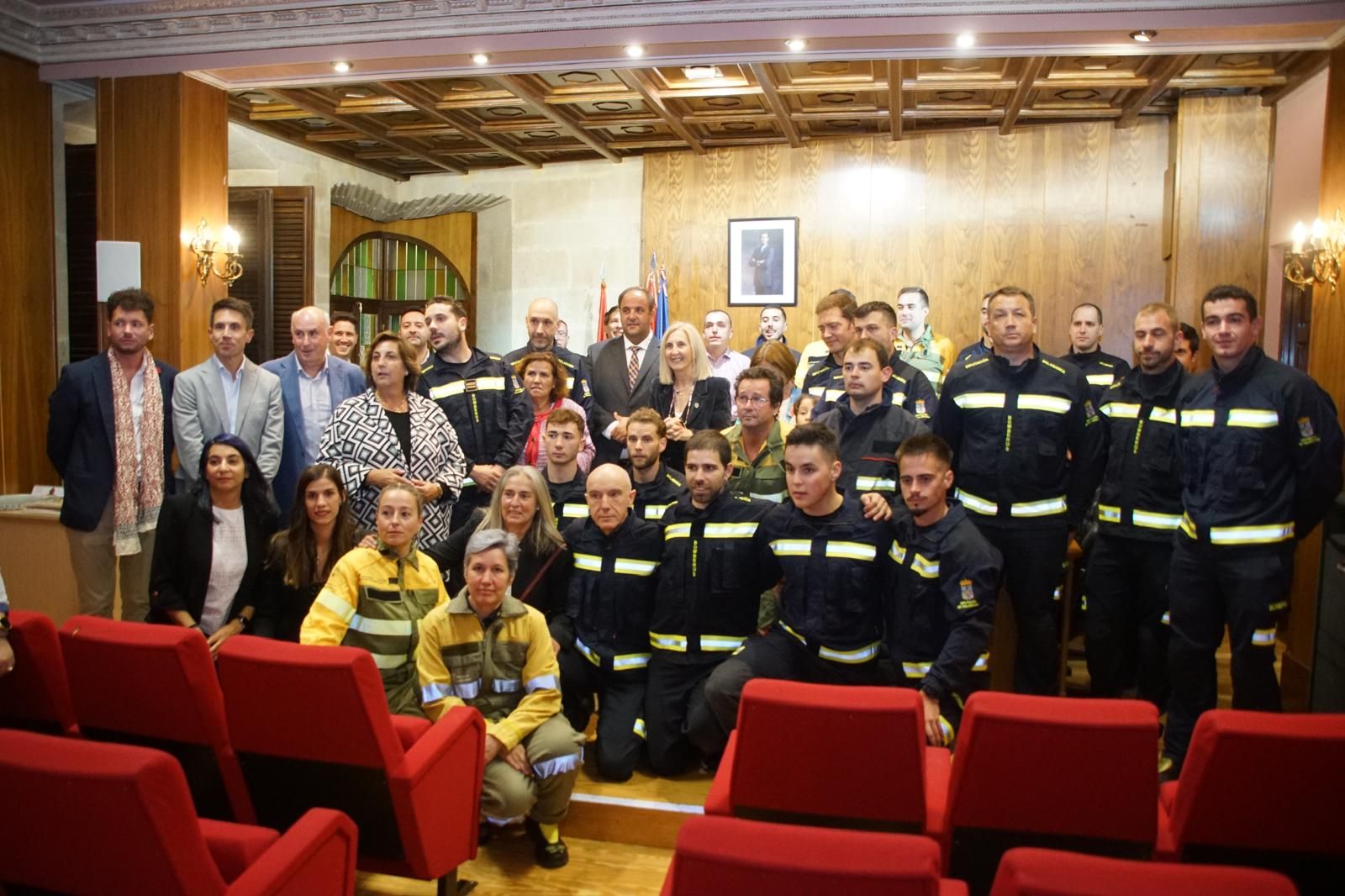 Los Bomberos de la Diputación dan voz al pregón de las fiestas de Alba de Tormes