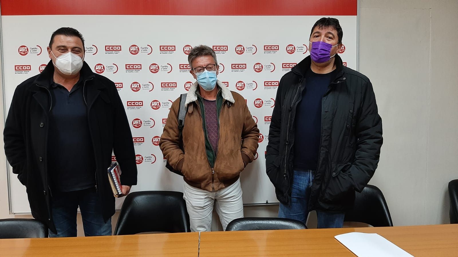 Claudio Sanz, José Antonio Gallego y César Conde | FOTO S24H