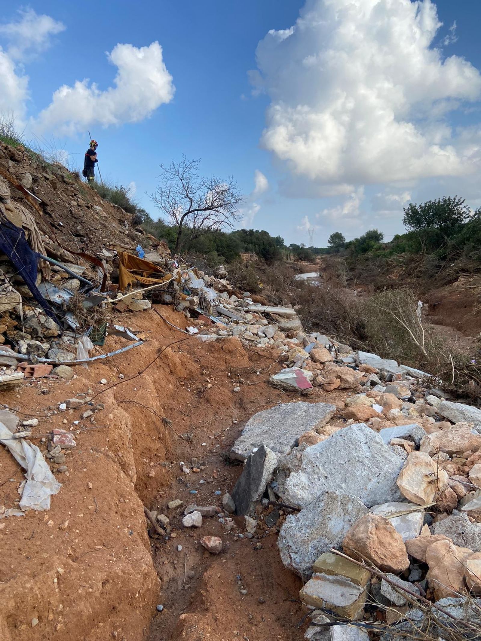 Los bomberos del Consorcio Provincial de Zamora en Alfafar (2)