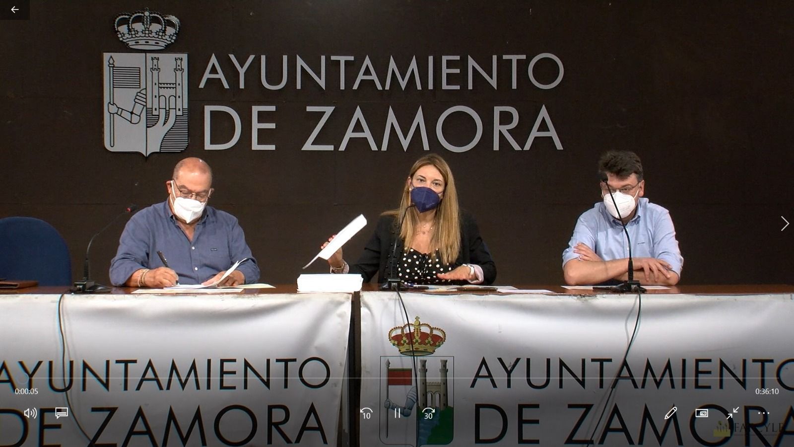 Subasta de chopos celebrada en Zamora