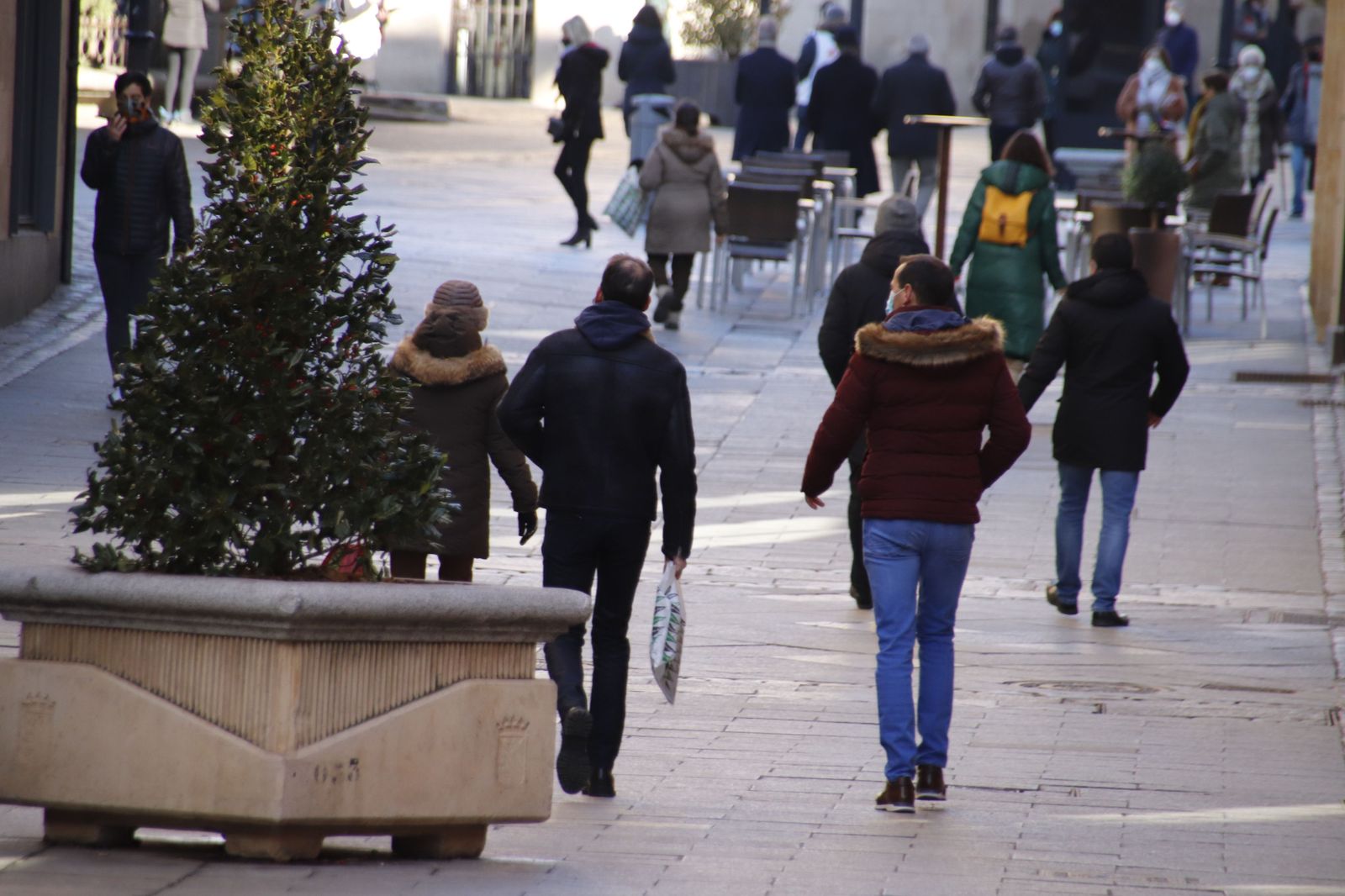 Gente Salamanca calles paseo