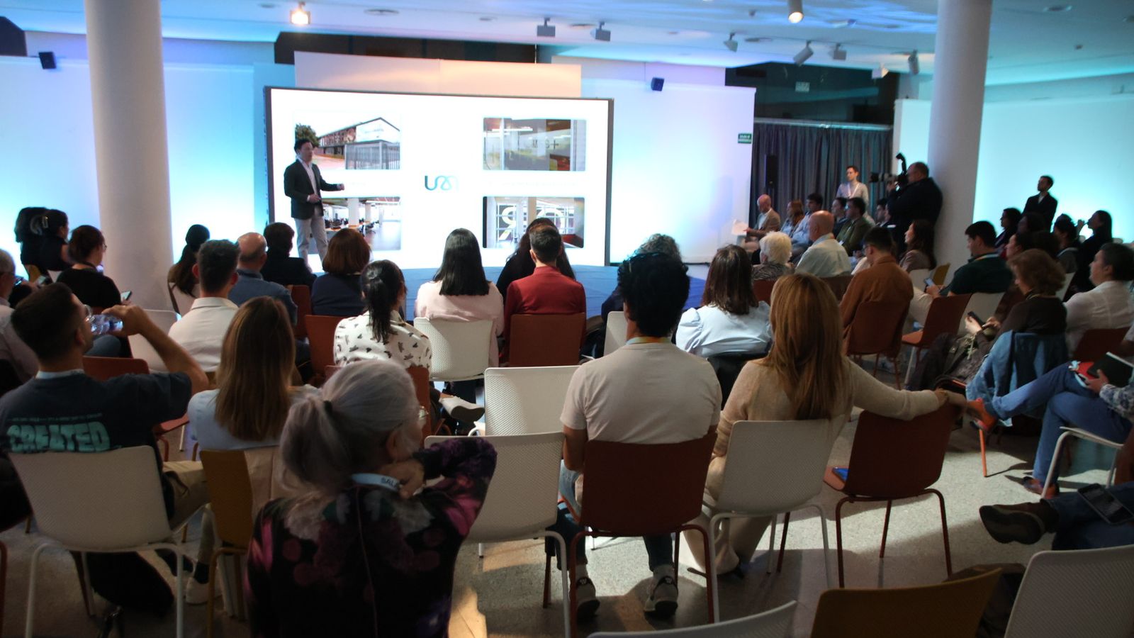 El concejal de Promoción Económica, Pedro Martínez, presenta Talemtun en el marco de Salamanca Tech Summit