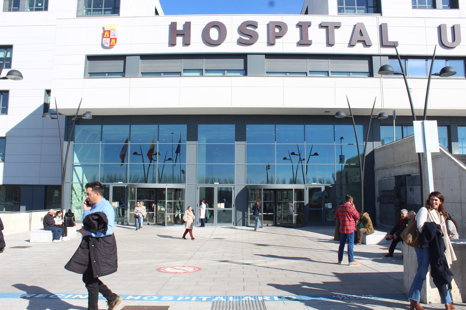 Hospital Universitario de Salamanca. Foto de archivo
