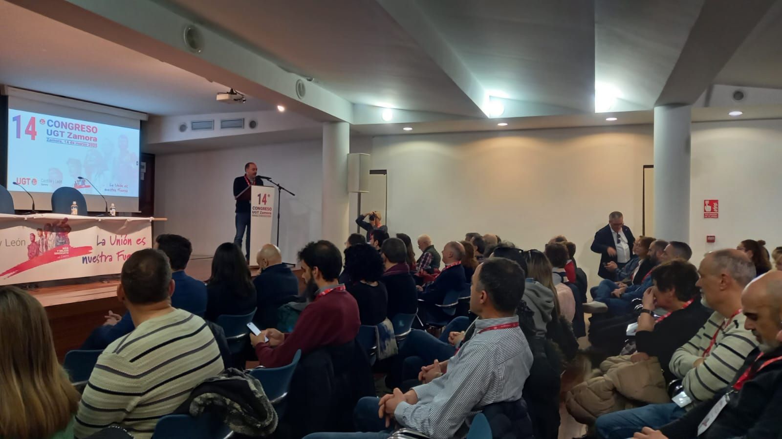 Celebración del decimocuarto Congreso provincial de UGT