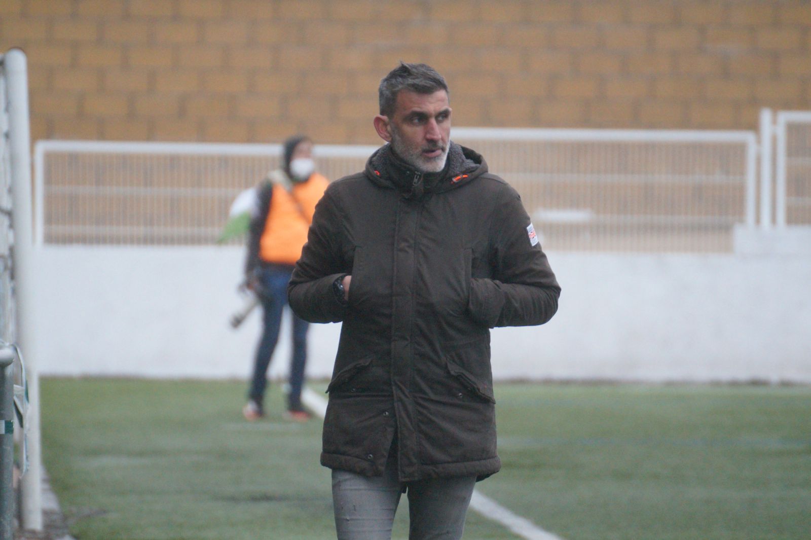 Jacobo Montes, en el duelo ante el Compostela.