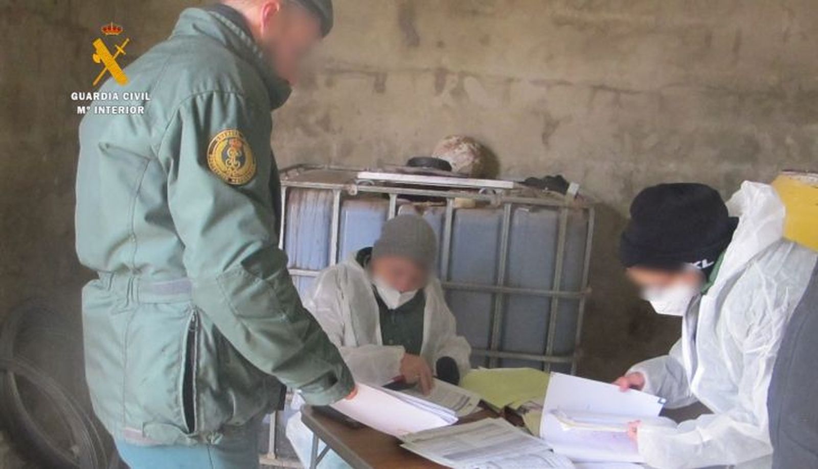 Persona investigada en Aliste