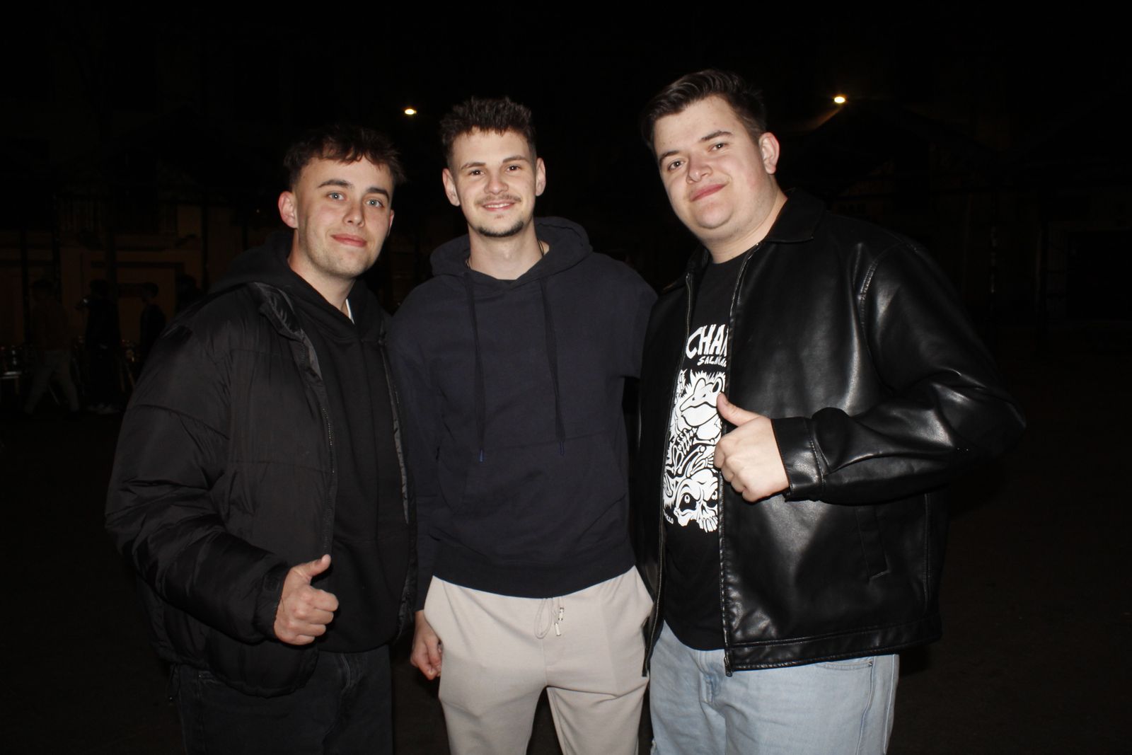 Salamanca de noche, jueves 2 de abril