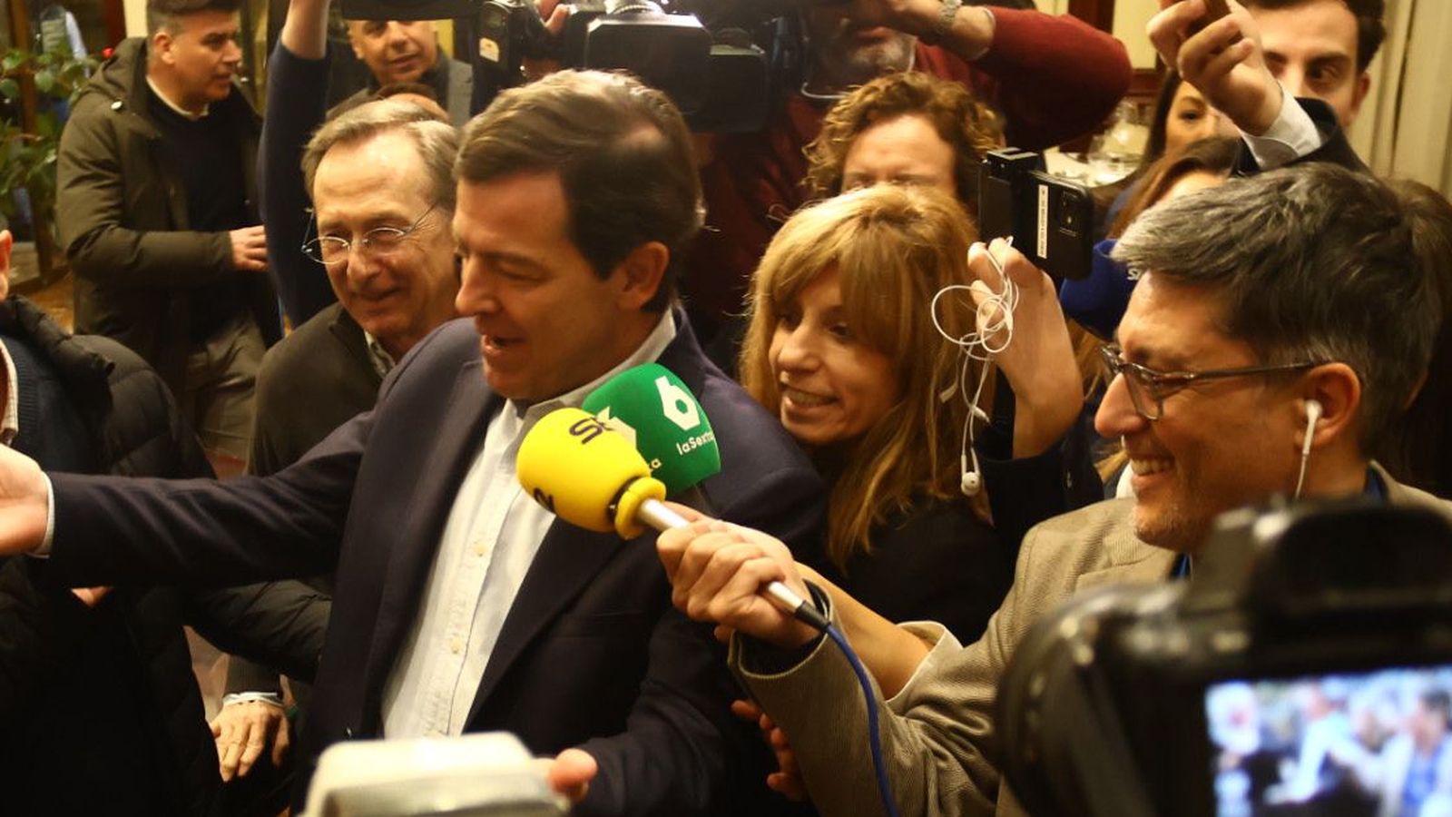 Mañueco a la espera de las votaciones de las Elecciones Autonómicas de Castilla y León