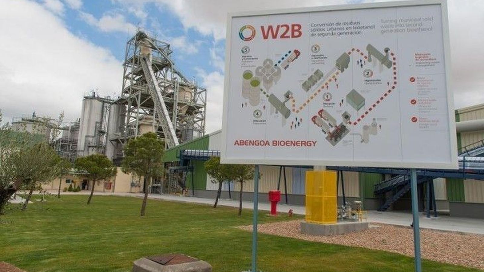 La planta de bioetanol de Babilafuente