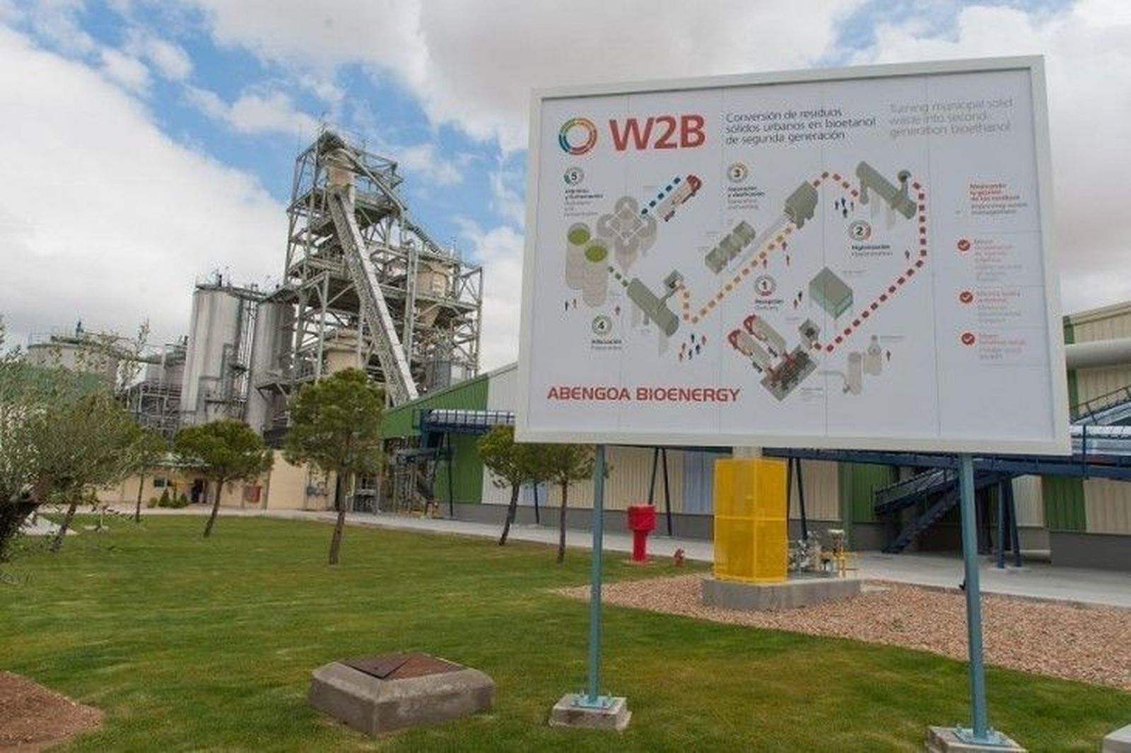 La planta de bioetanol de Babilafuente