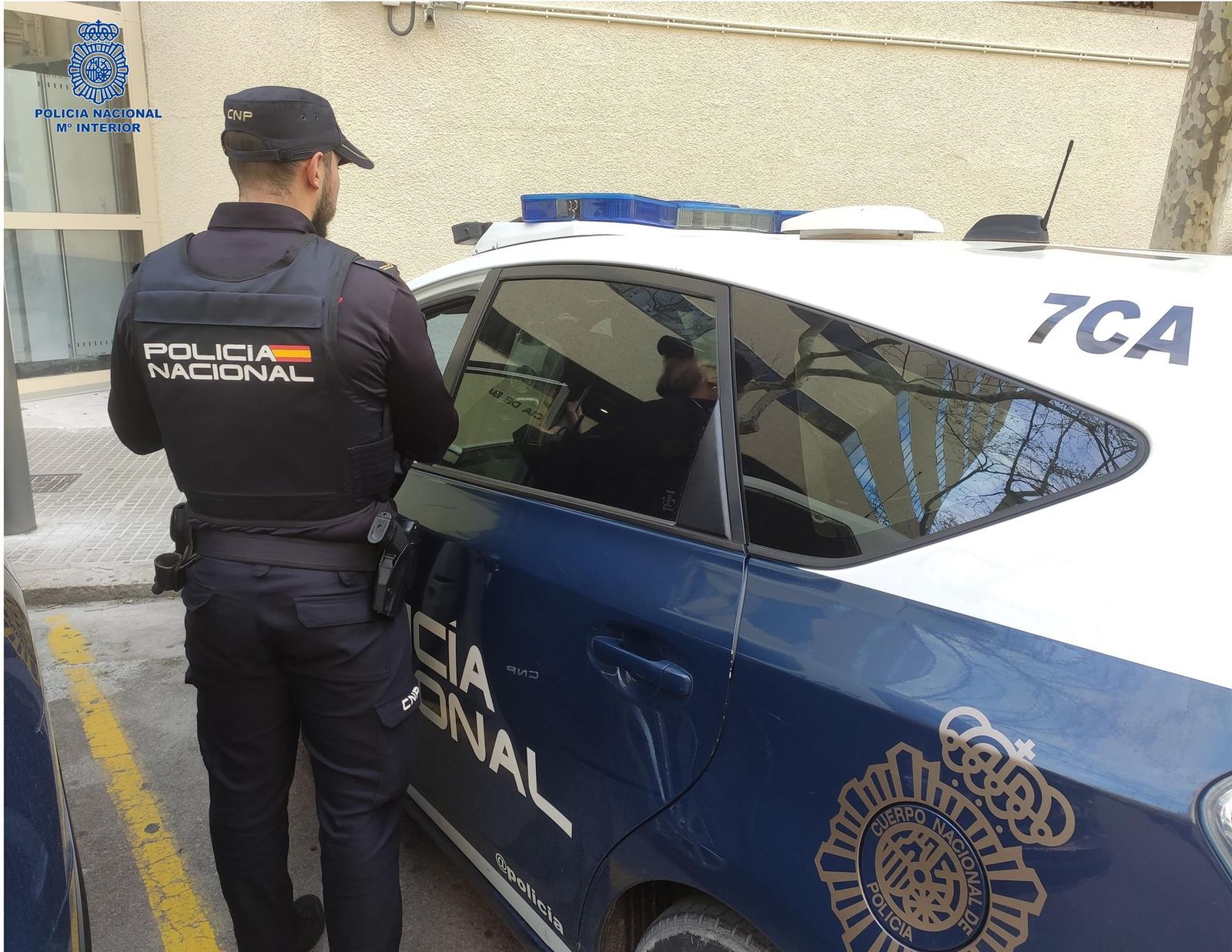 Agente de la Policía Nacional. Foto de archivo