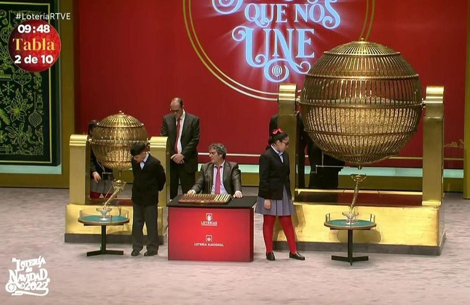 Imagen del Sorteo Extraordinario de Lotería de Navidad. Archivo