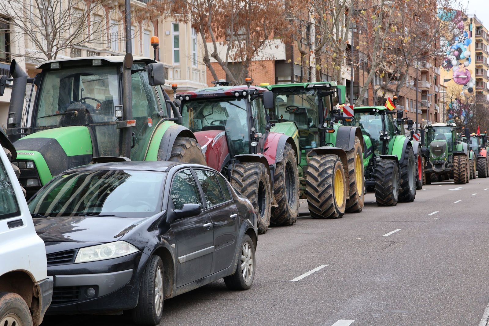 Agricultores y fganaderos de Zamora vuelven a tomar las calles