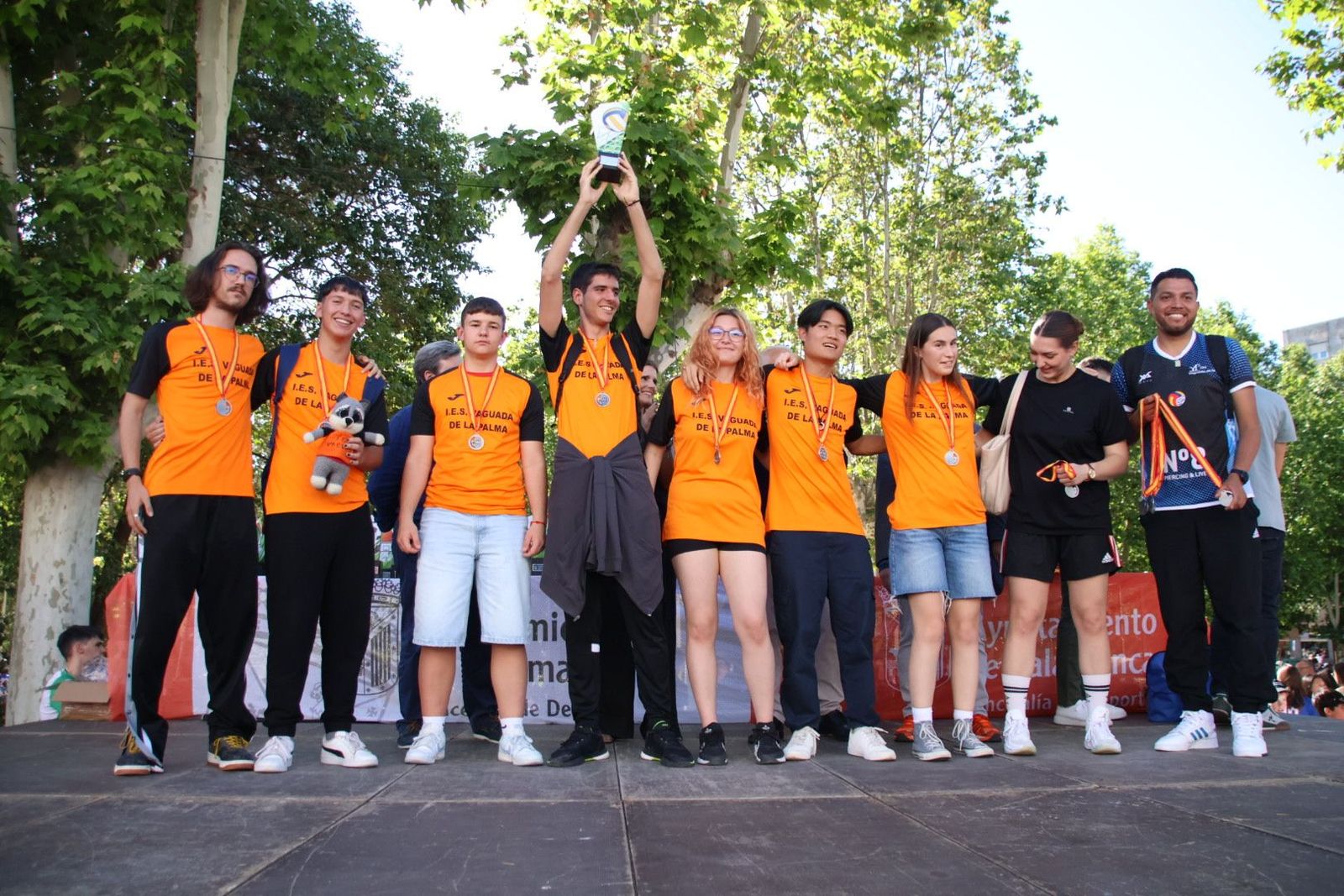 Foto de archivo entrega de los premios de los Juegos Escolares