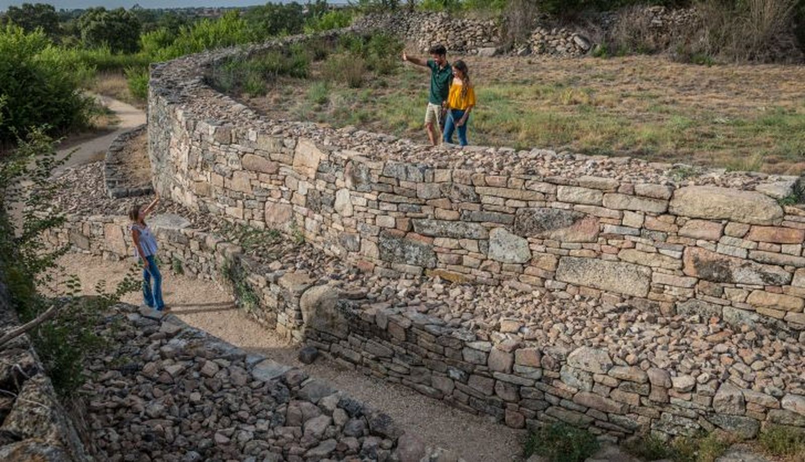 Castro de Yecla de Yeltes. Foto Diputación Salamanca