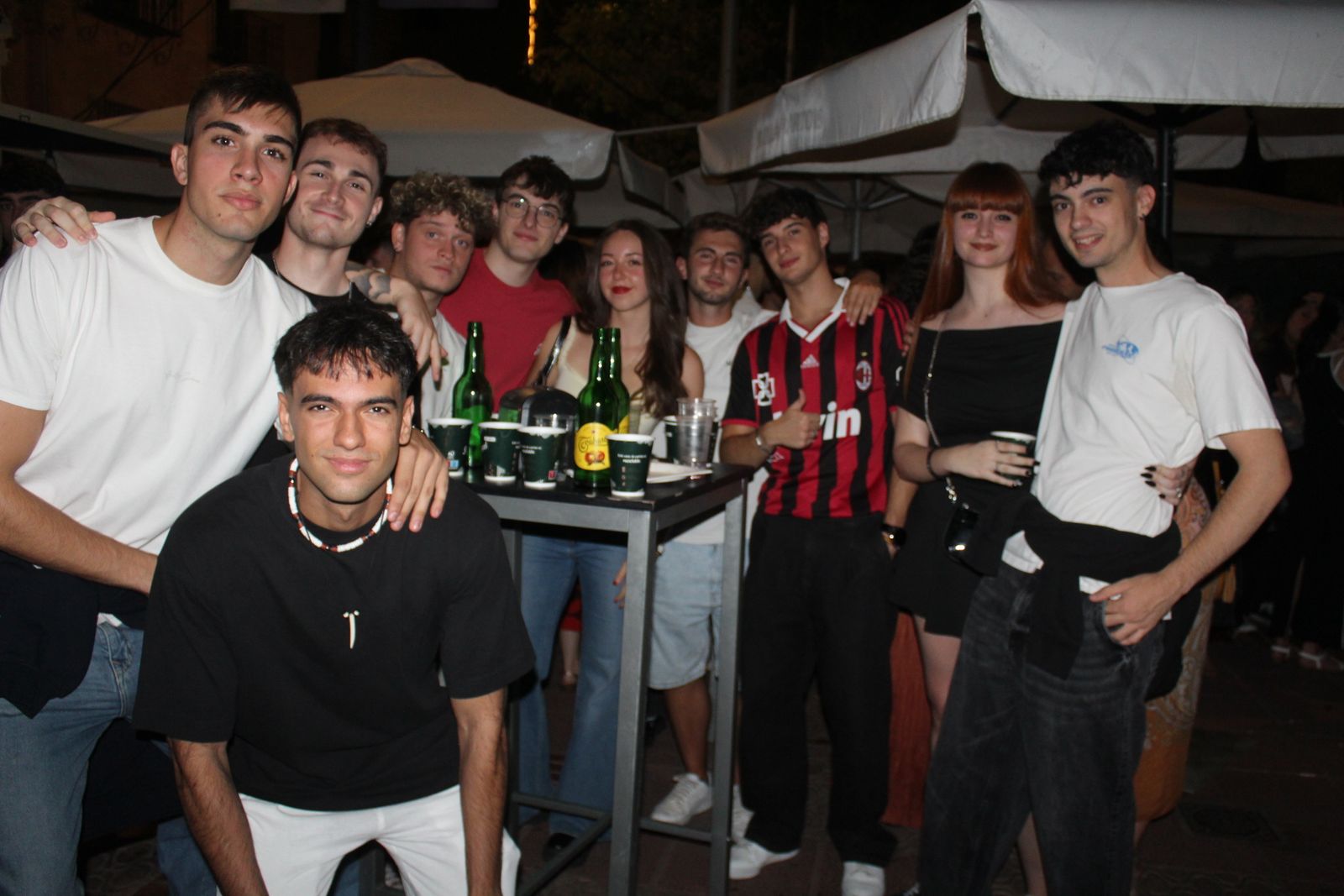 Ambiente en la Feria de Día en la tarde de este sábado
