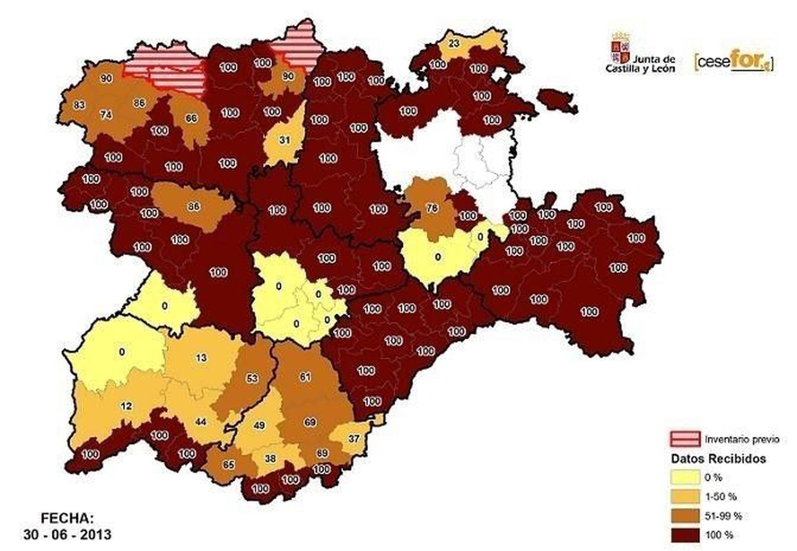 La Junta ha inventariado más del 70% de pistas y caminos forestales de la región
