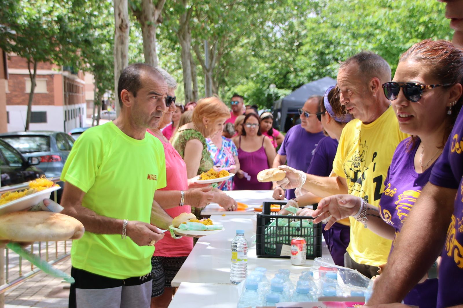 Actos festivos de la asociación de vecinos de los barrios Pizarrales y El Carmen