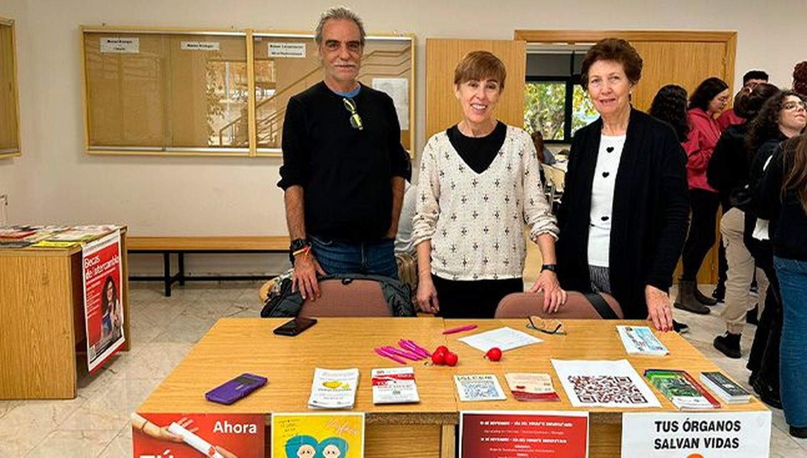 Universitarios donantes de órganos