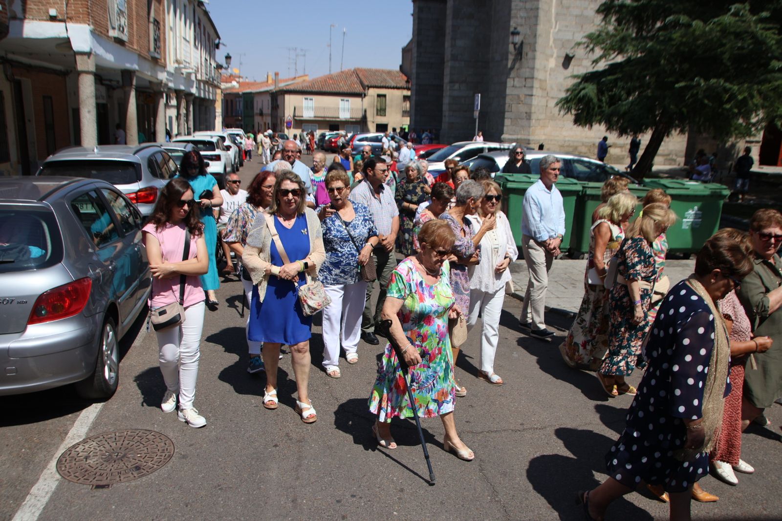Peñaranda misa patrona y procesión