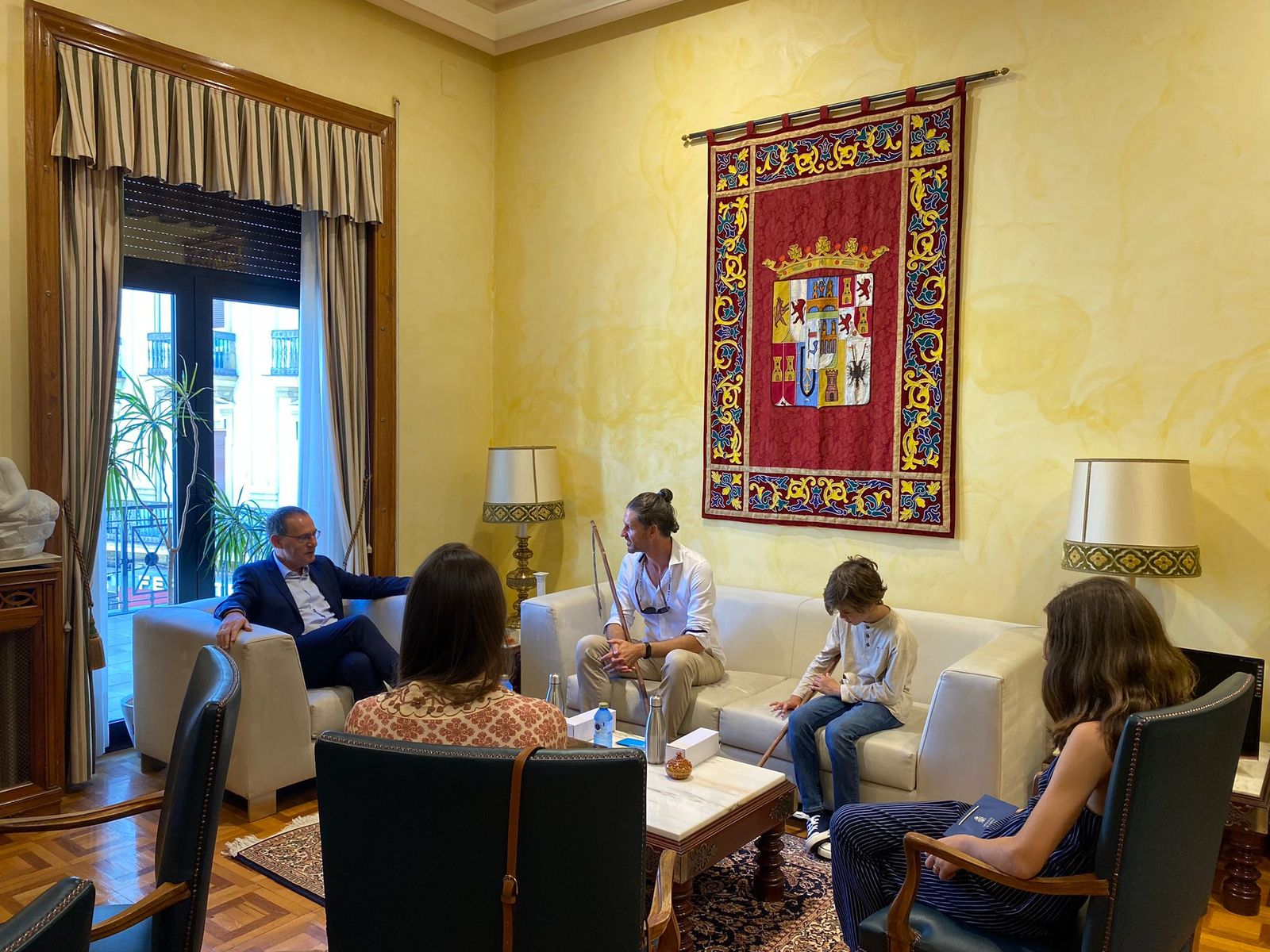 Proyecto Camino de Sayago con Sergio Aguilar y su hijo (2)