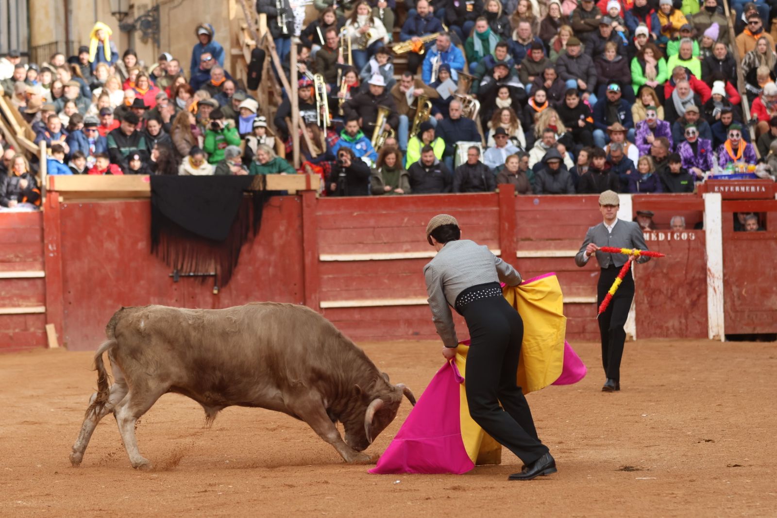 Novillada sin picadores del bolsín taurino y rejones en Ciudad Rodrigo