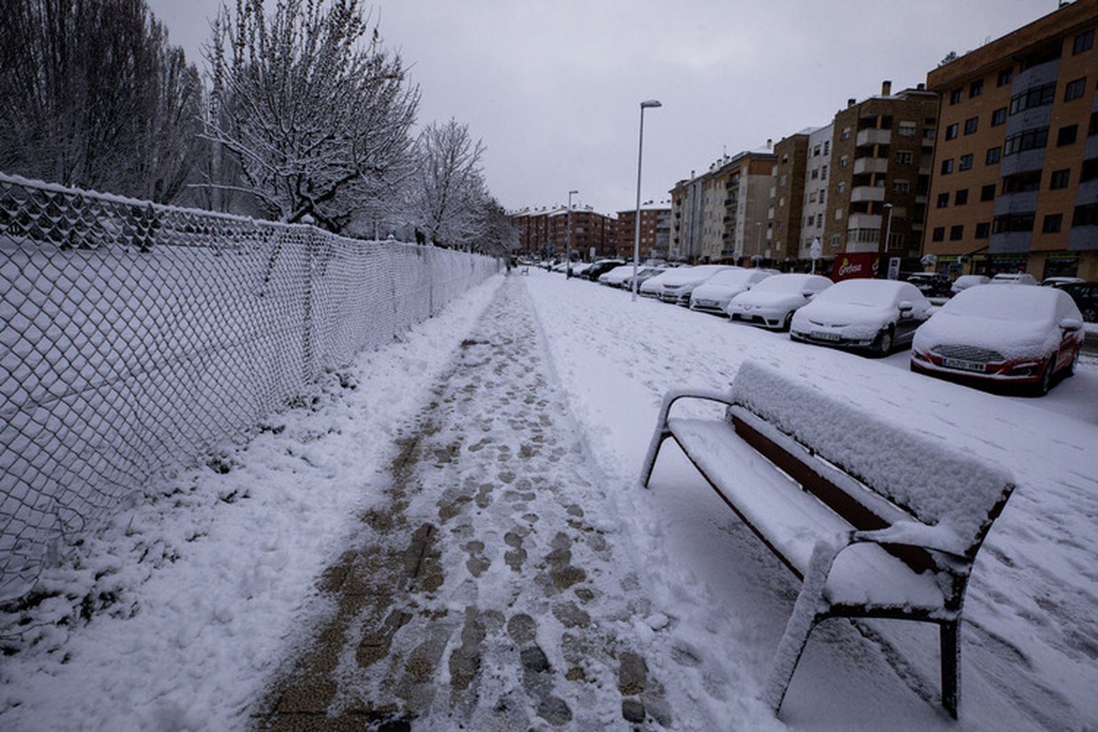 Nieve en Ávila