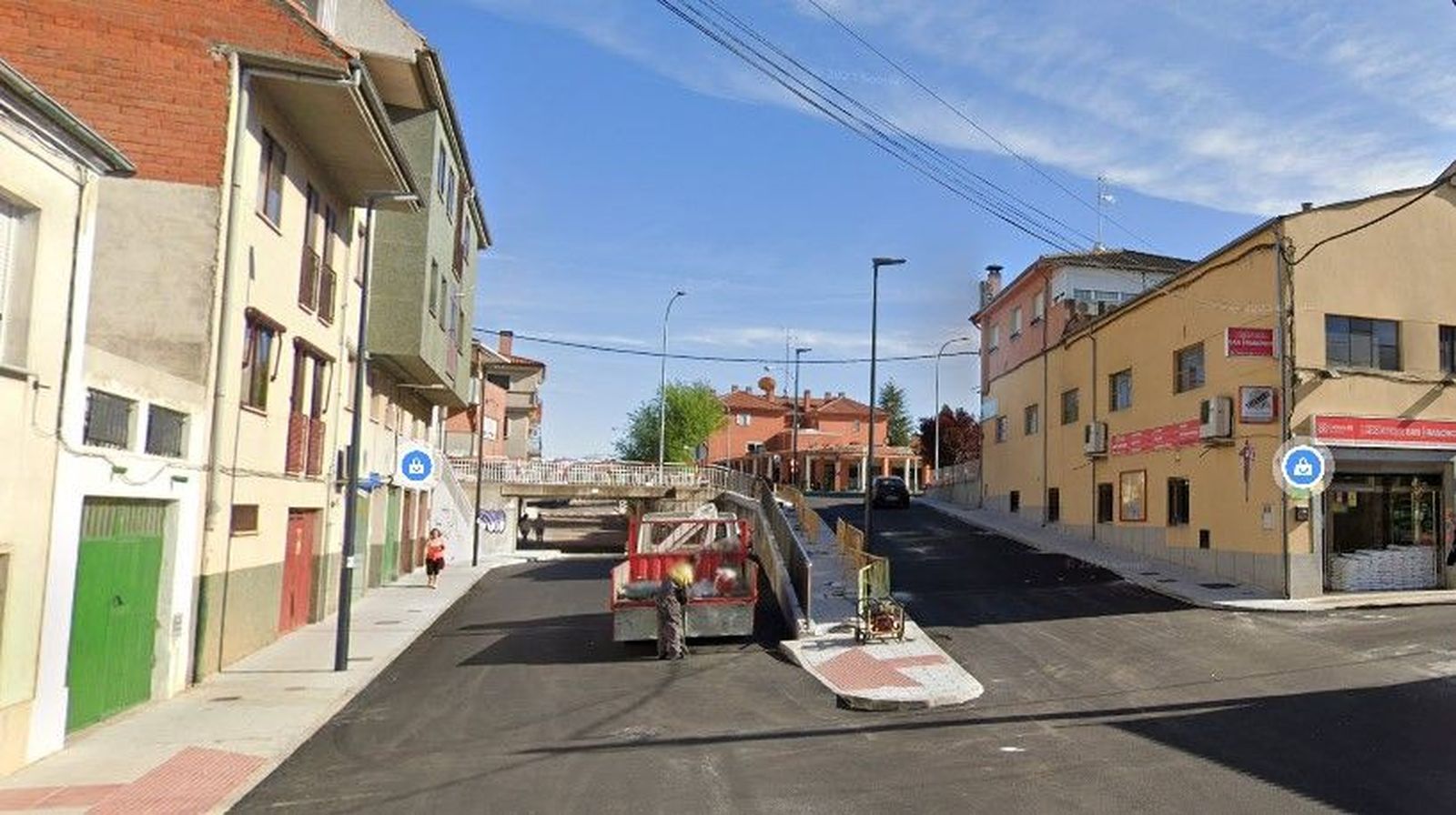 Calle José García Santos Villares de la Reina. Foto GM