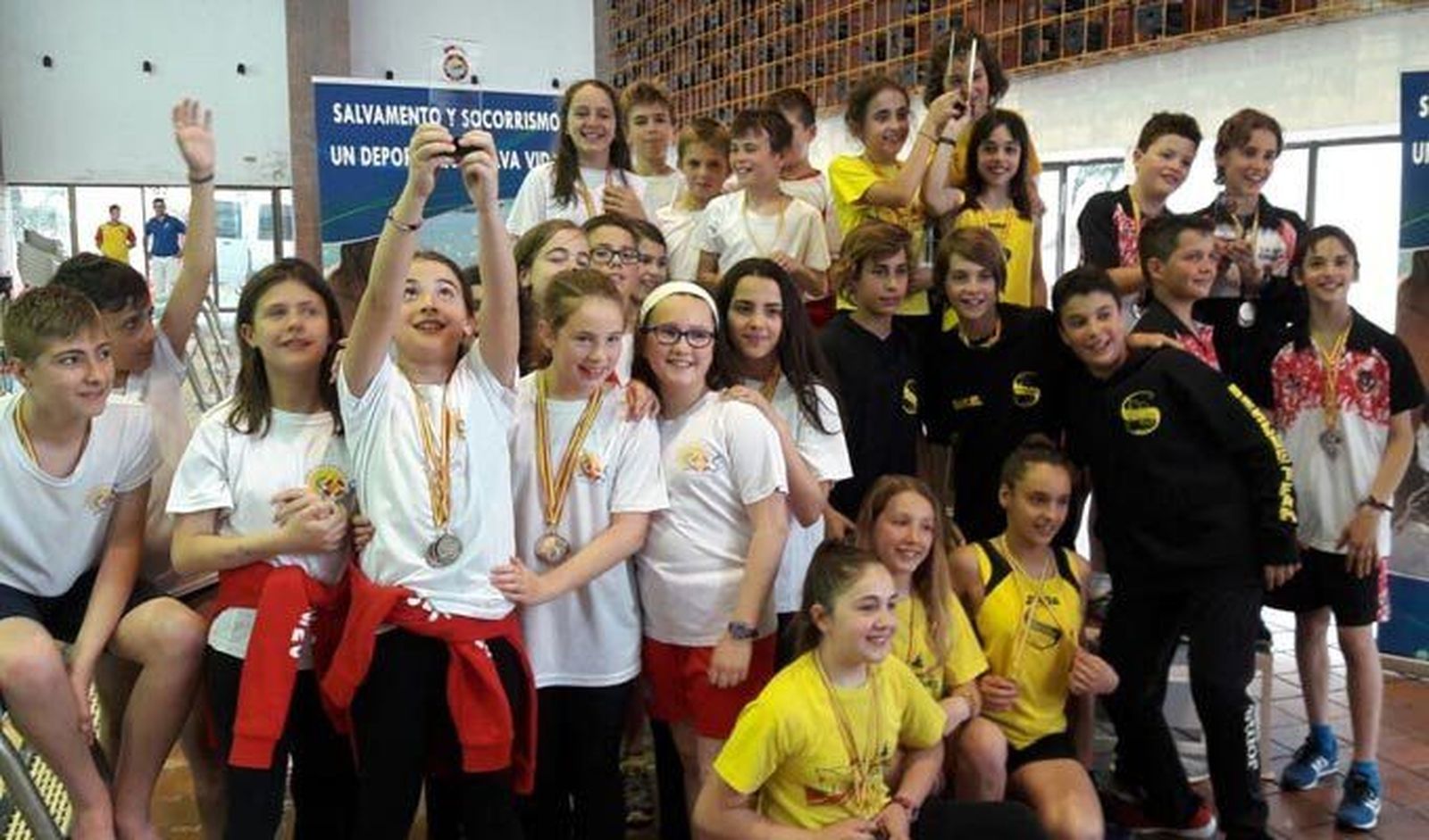 Cinco nuevos récords de Castilla y León, en el XXIII Regional de Salvamento y Socorrismo