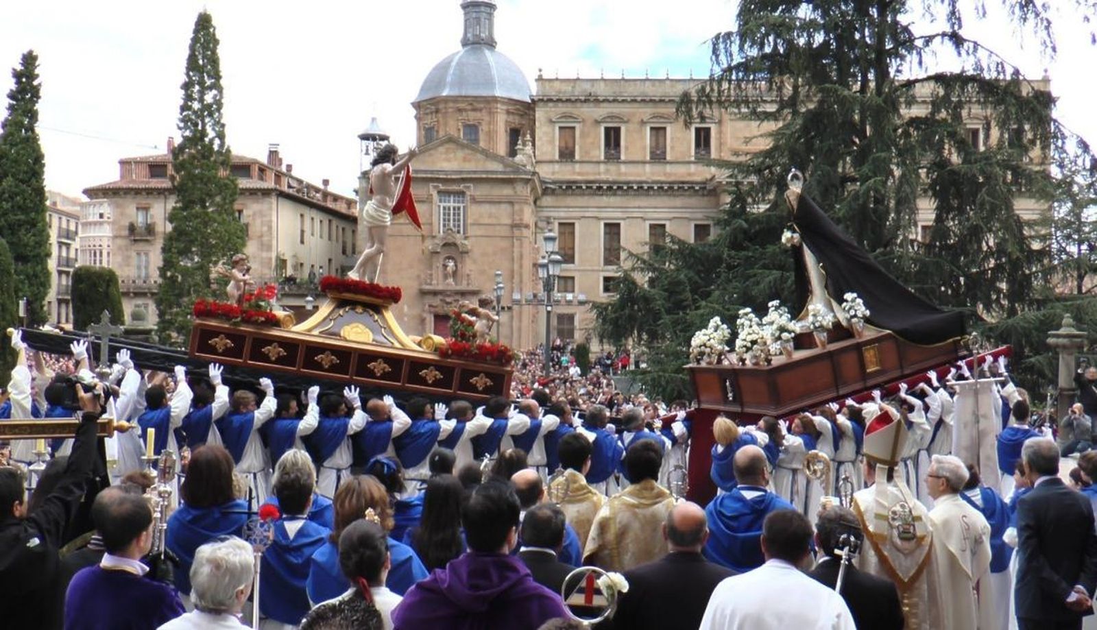 Procesión de la Semana Santa de Salamanca. Foto archivo previa a la pandemia