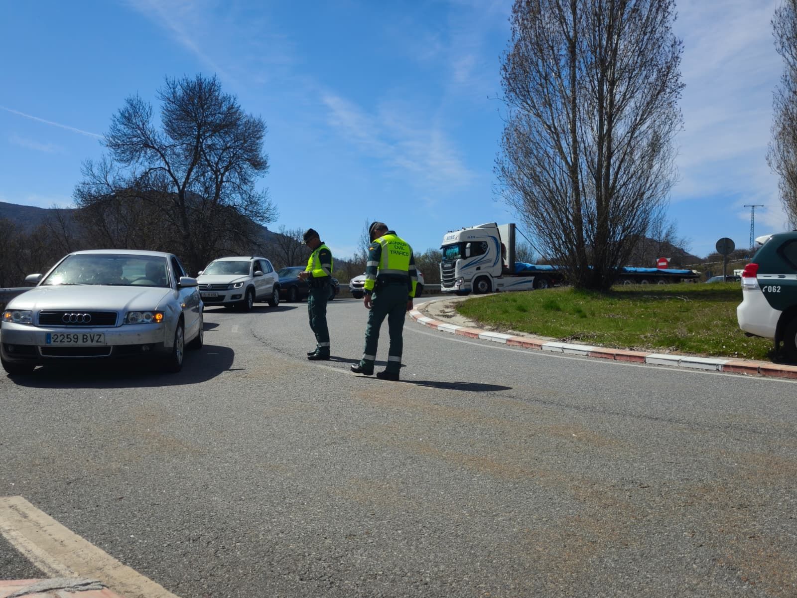 Situación de las carreteras por el corte de la A-66 y la N-630 entre Guijuelo y Béjar