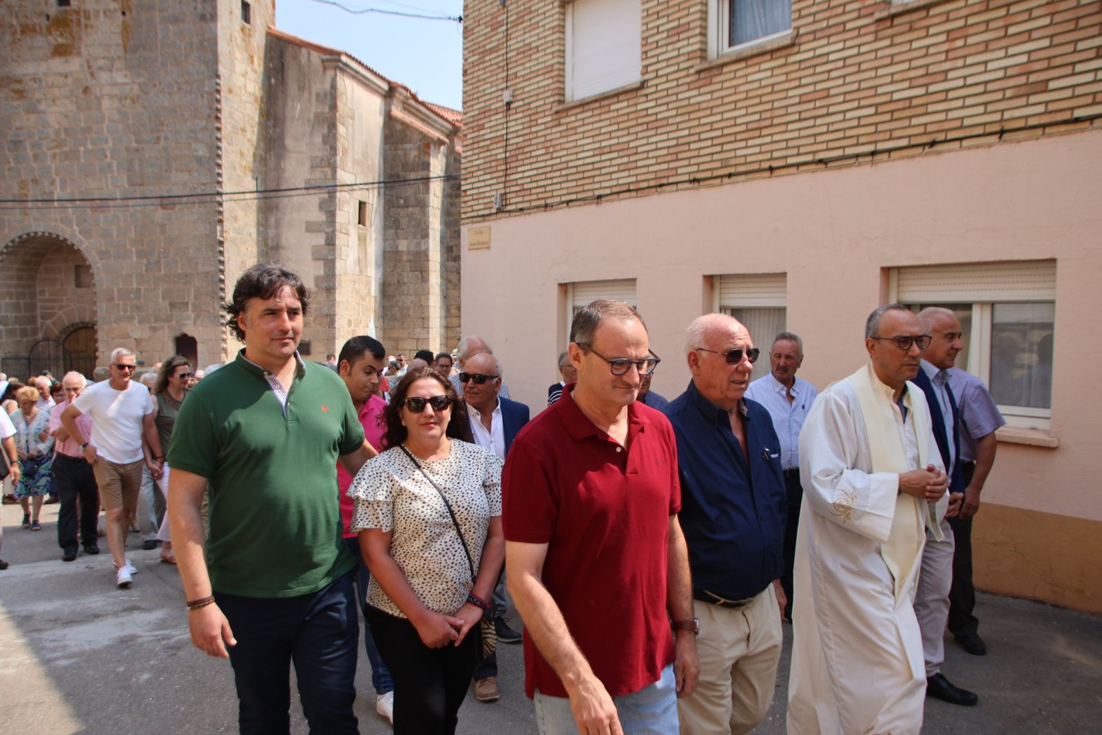 Masueco misa y procesión en honor a San Bernardo