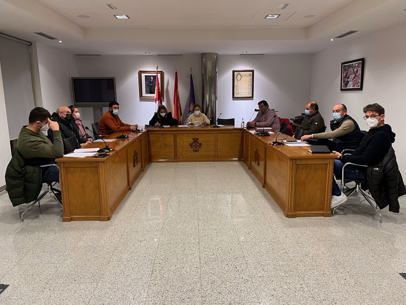 Un momento del pleno de la Mancomunidad de municipios de la comarca de Peñaranda Un momento del pleno de la Mancomunidad de municipios de la comarca de Peñaranda