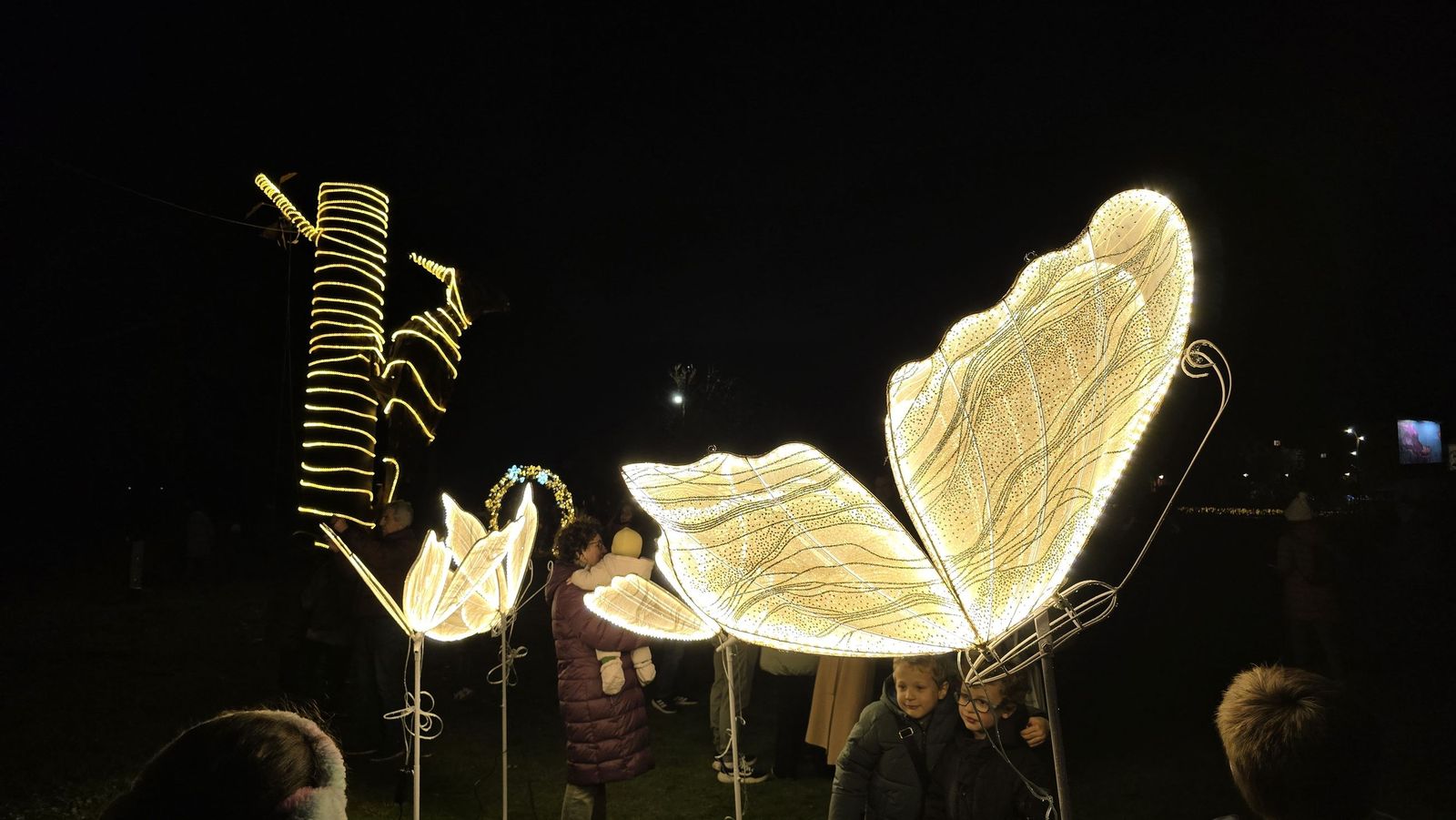 Inauguración de la Navidad en Santa Marta