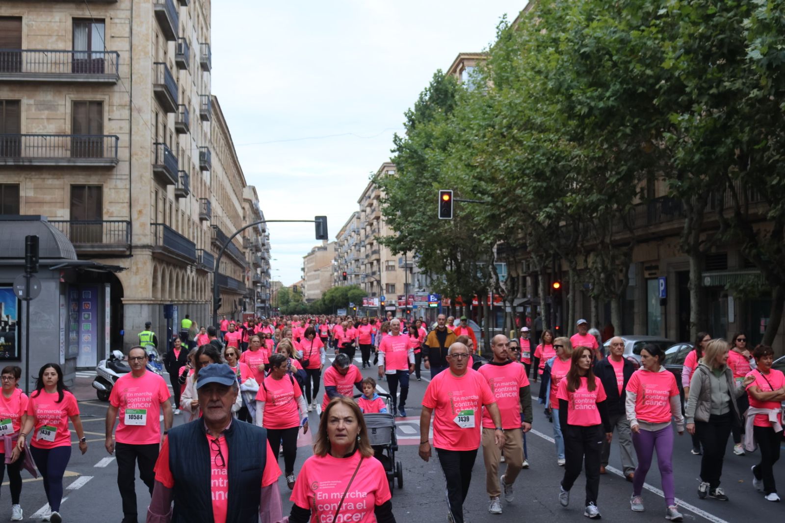 La marcha contra el cáncer vuelve a Salamanca un año más