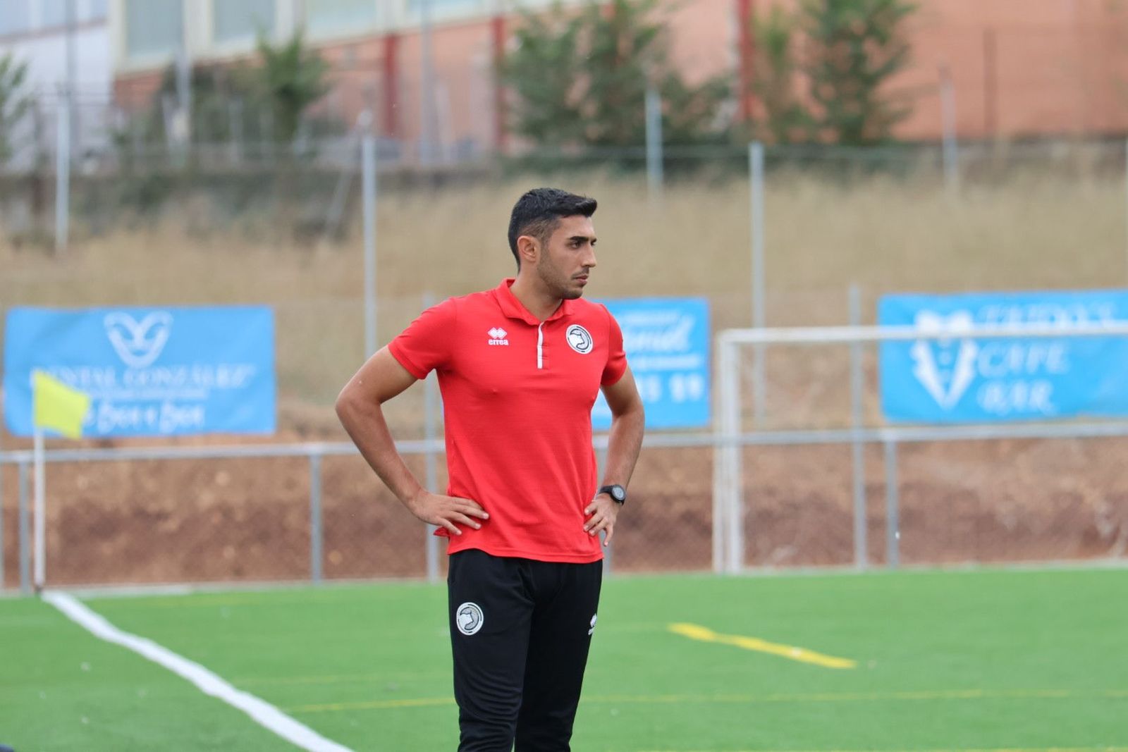 Raúl Fuentes, entrenador de Unionistas de Liga Nacional | FOTO ANDREA MATEOS