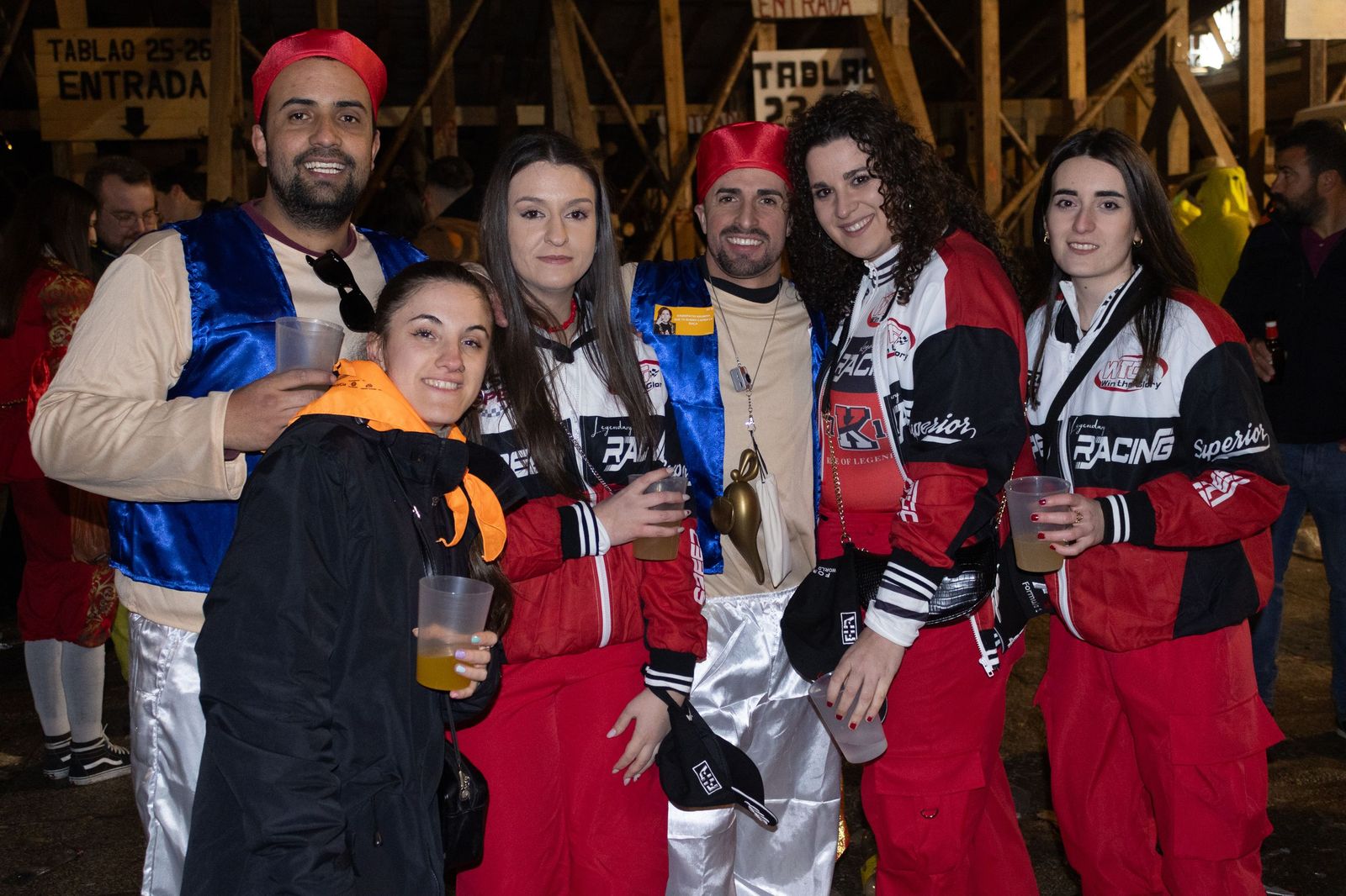 Salamanca de noche, sábado del Carnaval del Toro de Ciudad Rodrigo
