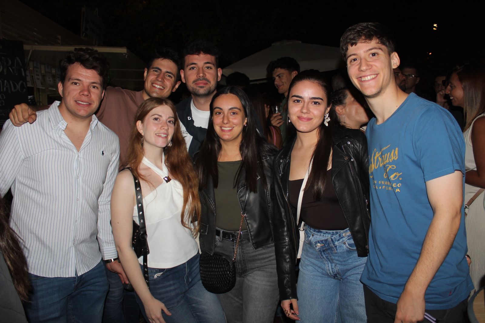 Ambiente en la Feria de Día en la tarde de este sábado