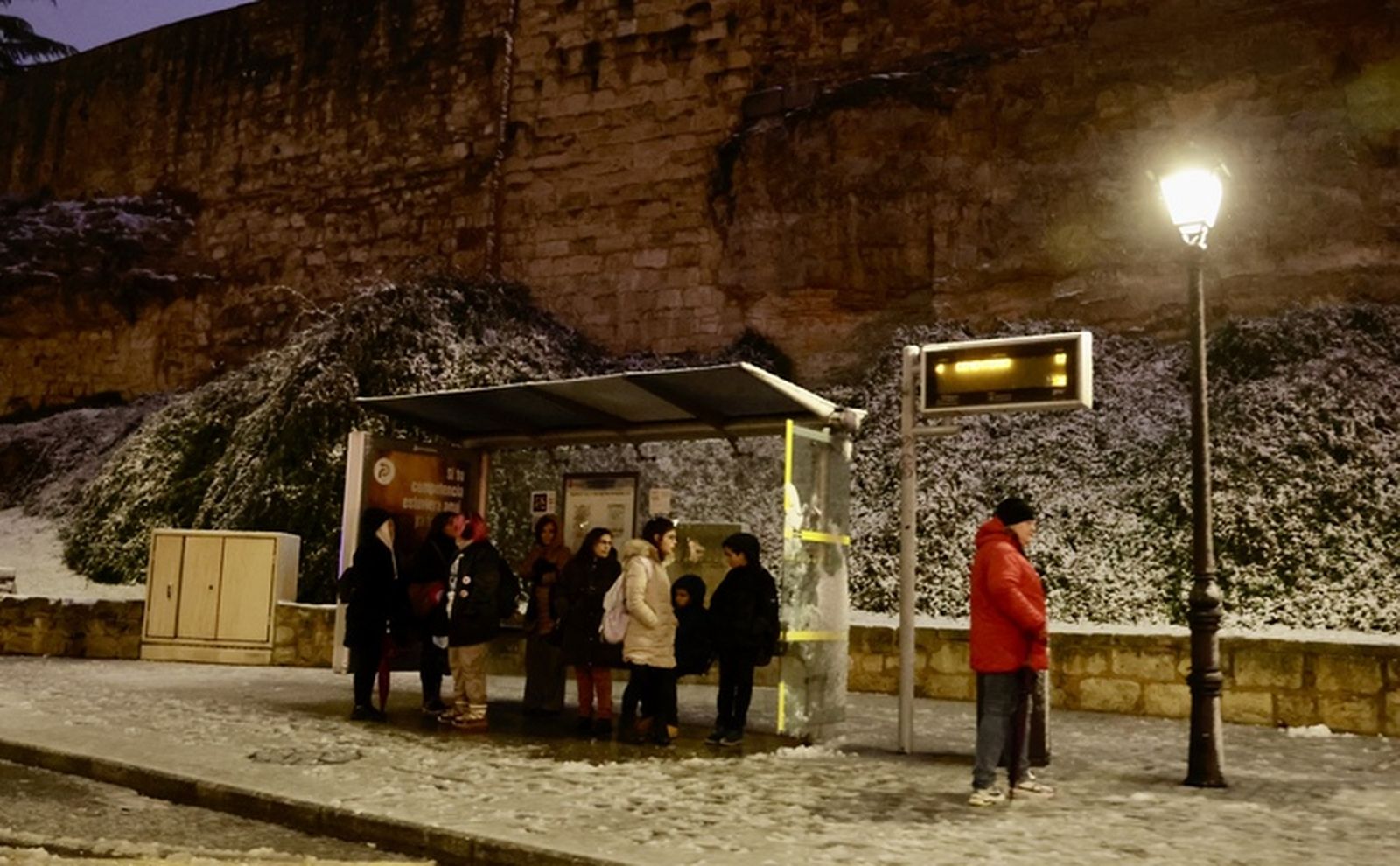 La nieve anega carreteras y tiñe de blanco Salamanca capital y provincia: imágenes de la nevada de este 28 de enero