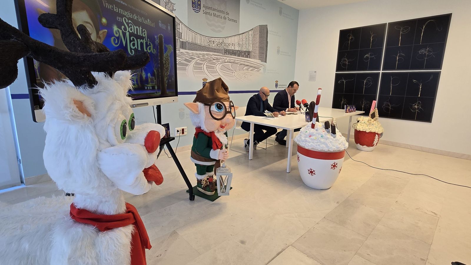 Presentación programación de Navidad en Santa Marta de Tormes