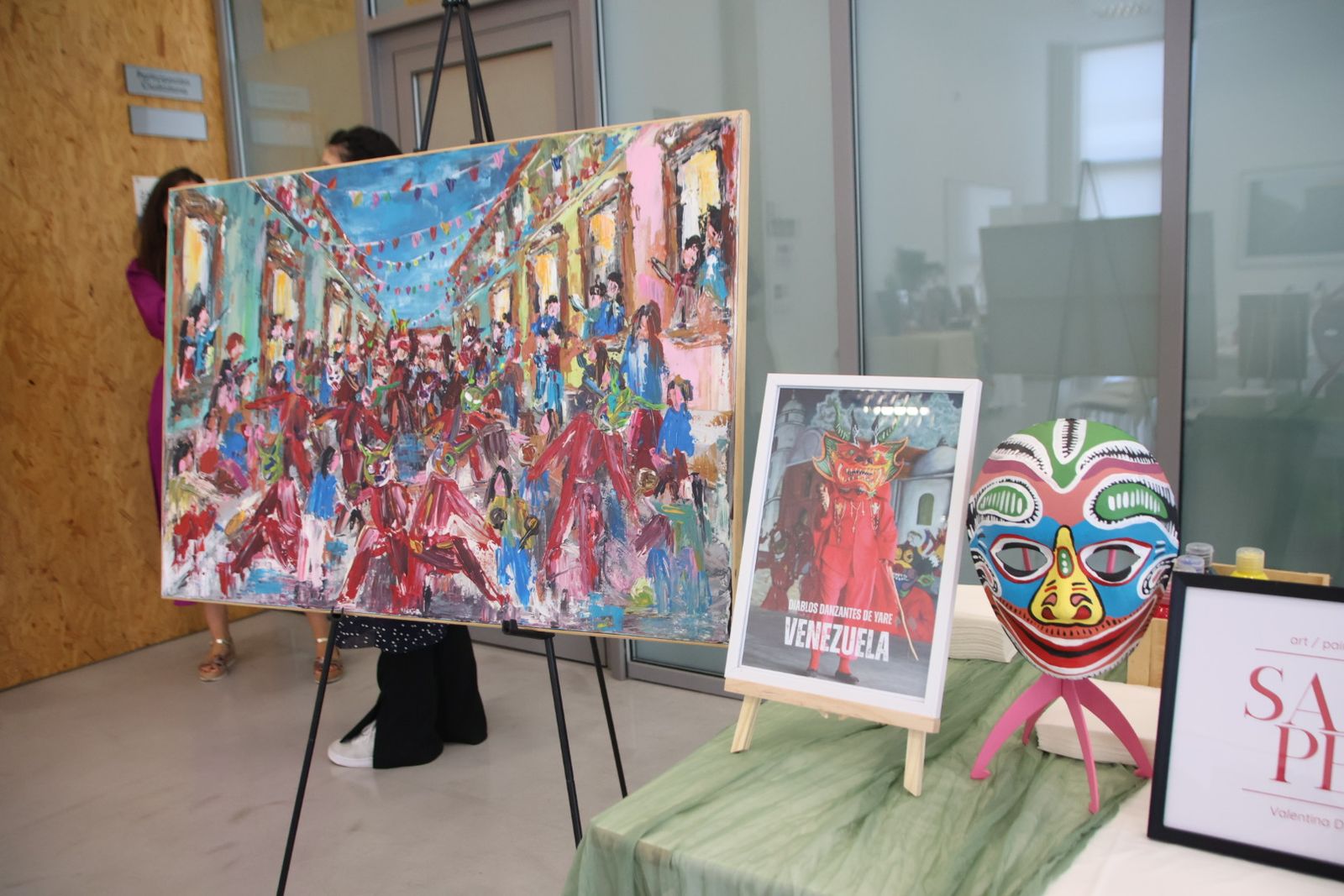 Taller de máscaras tradicionales incluido en la programación del Mes de la Hispanidad