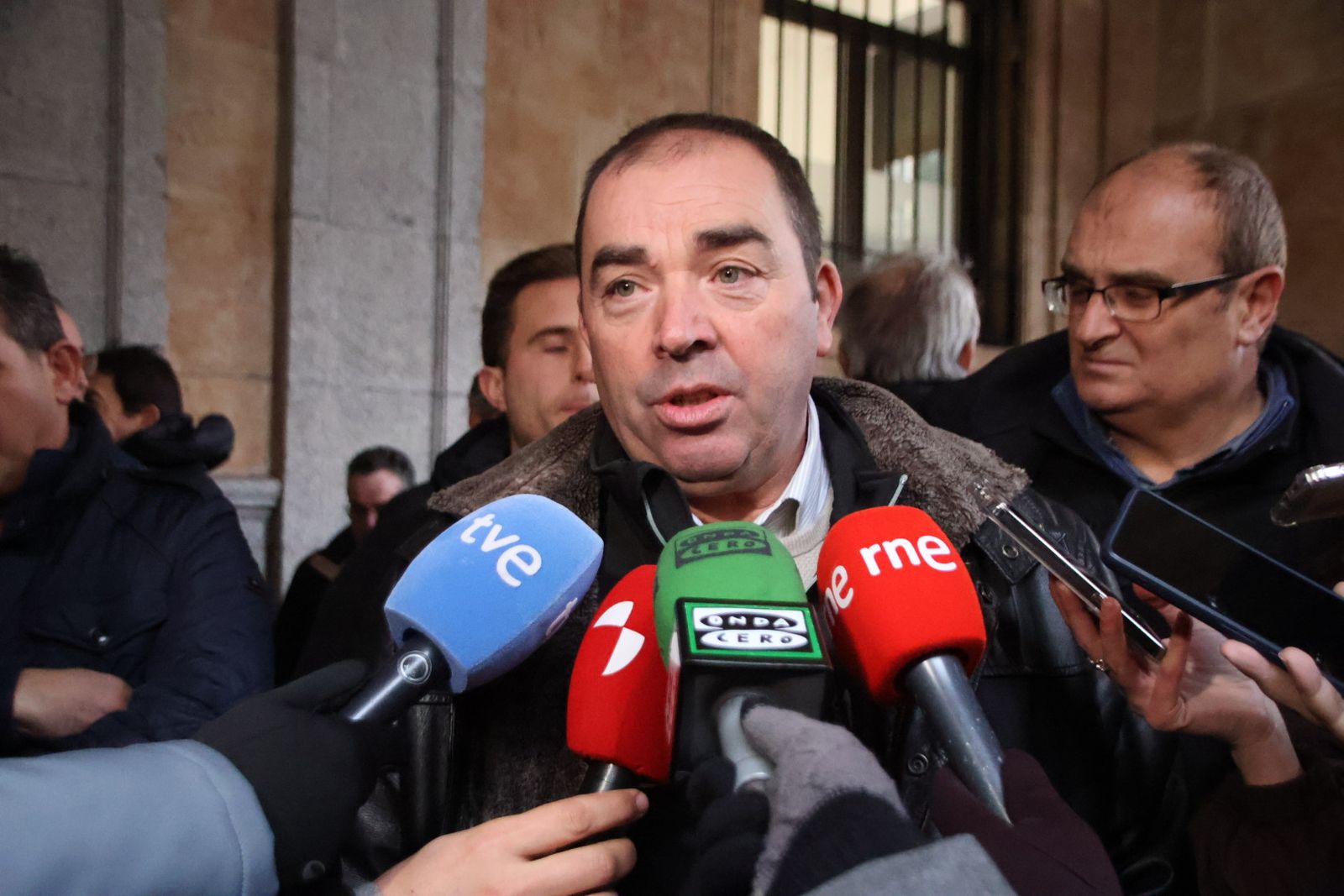 El sector de las legumbres y el cereal se manifiesta en Gran Vía contra Mercosur