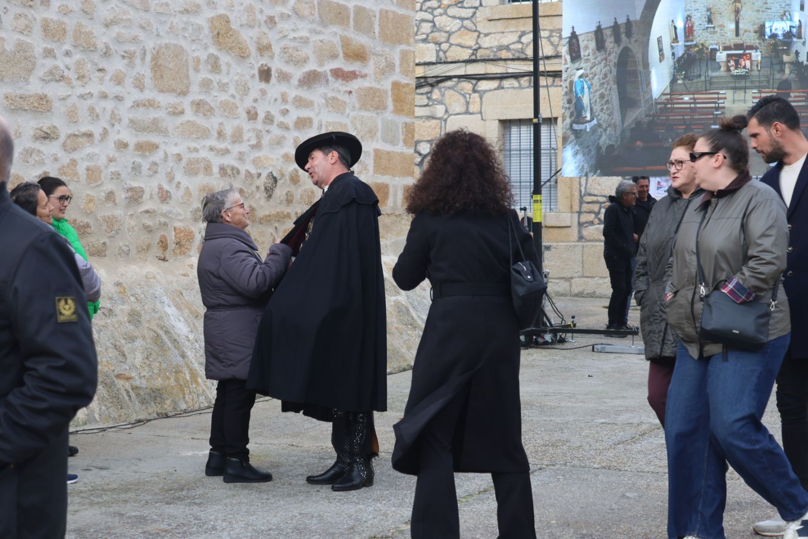 Funeral del empresario Silvestre Sánchez Sierra en Aldearrodrigo