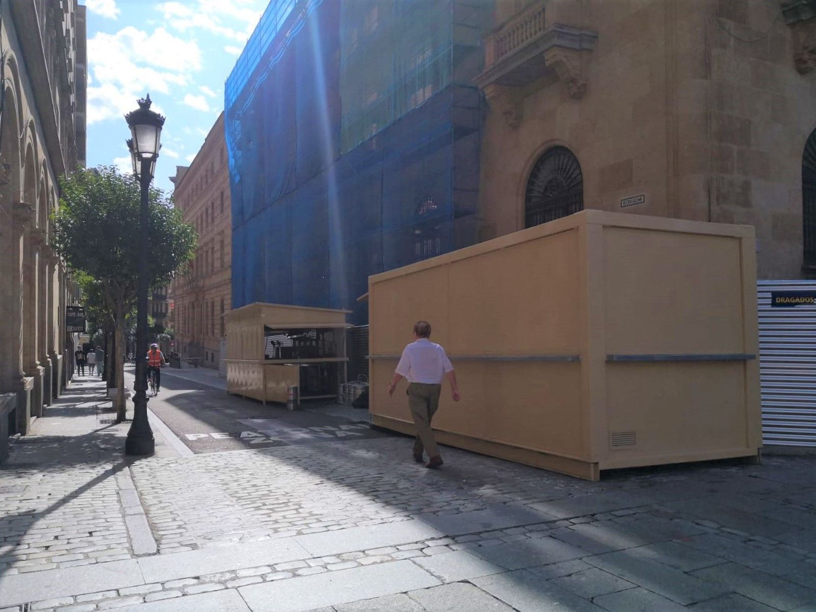 Instalación de casetas