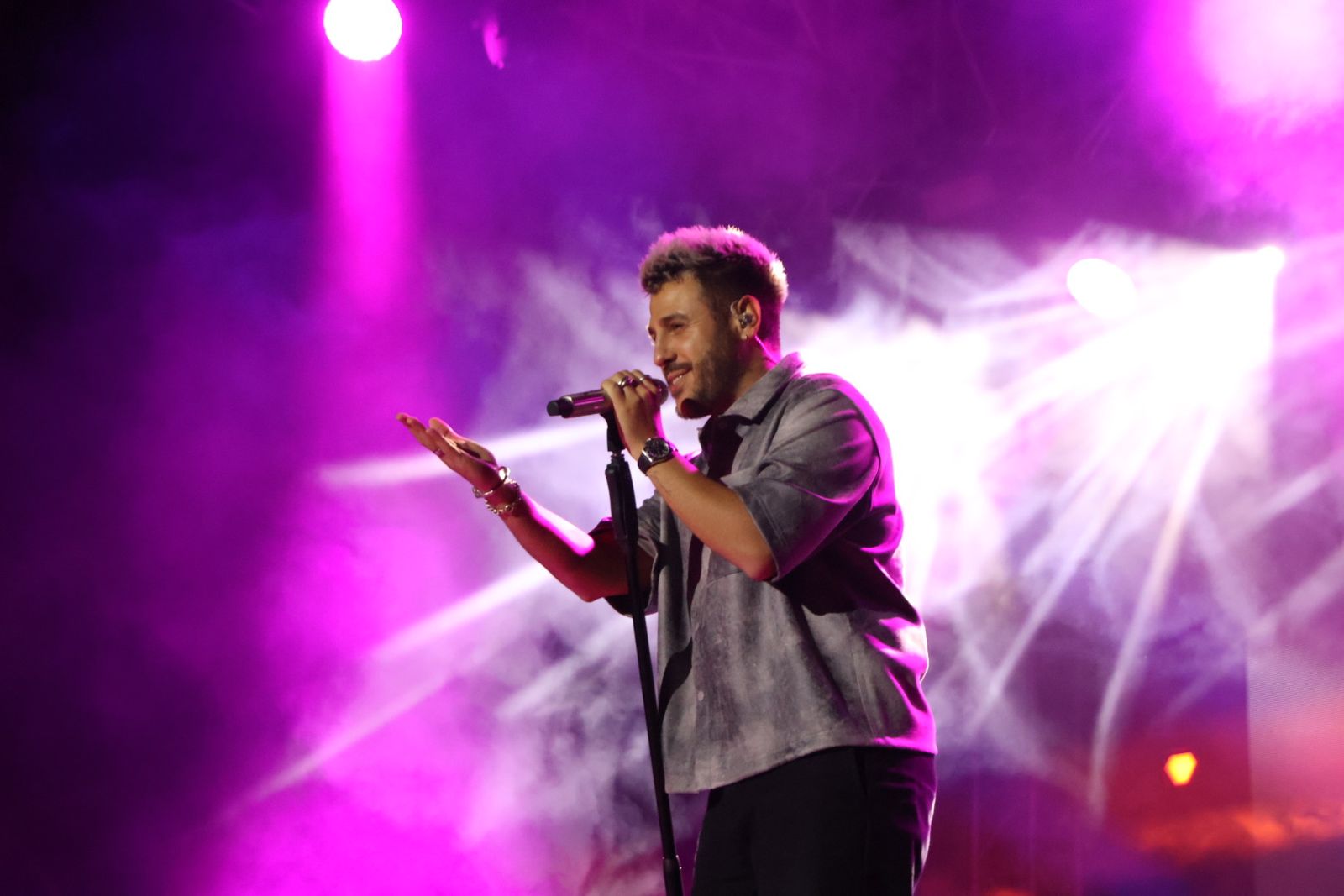 Concierto de Antonio José en la Plaza Mayor
