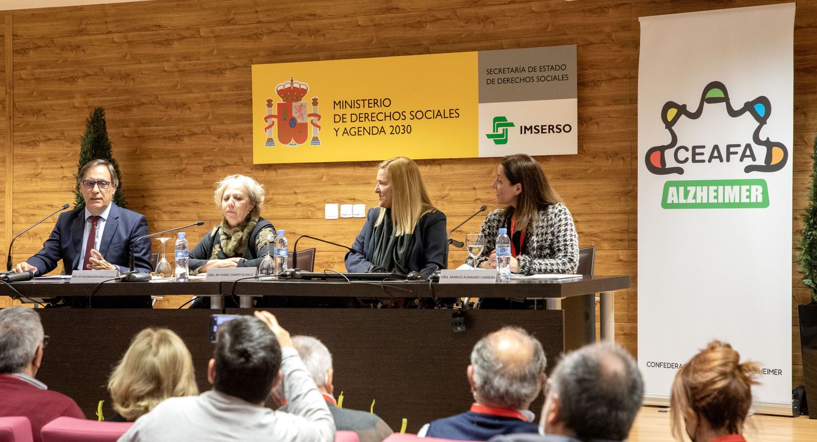 Carlos García Carbayo, Encarnación Pérez, Maribel Campo y Mariló Almagro Carlos García Carbayo, Encarnación Pérez, Maribel Campo y Mariló Almagro