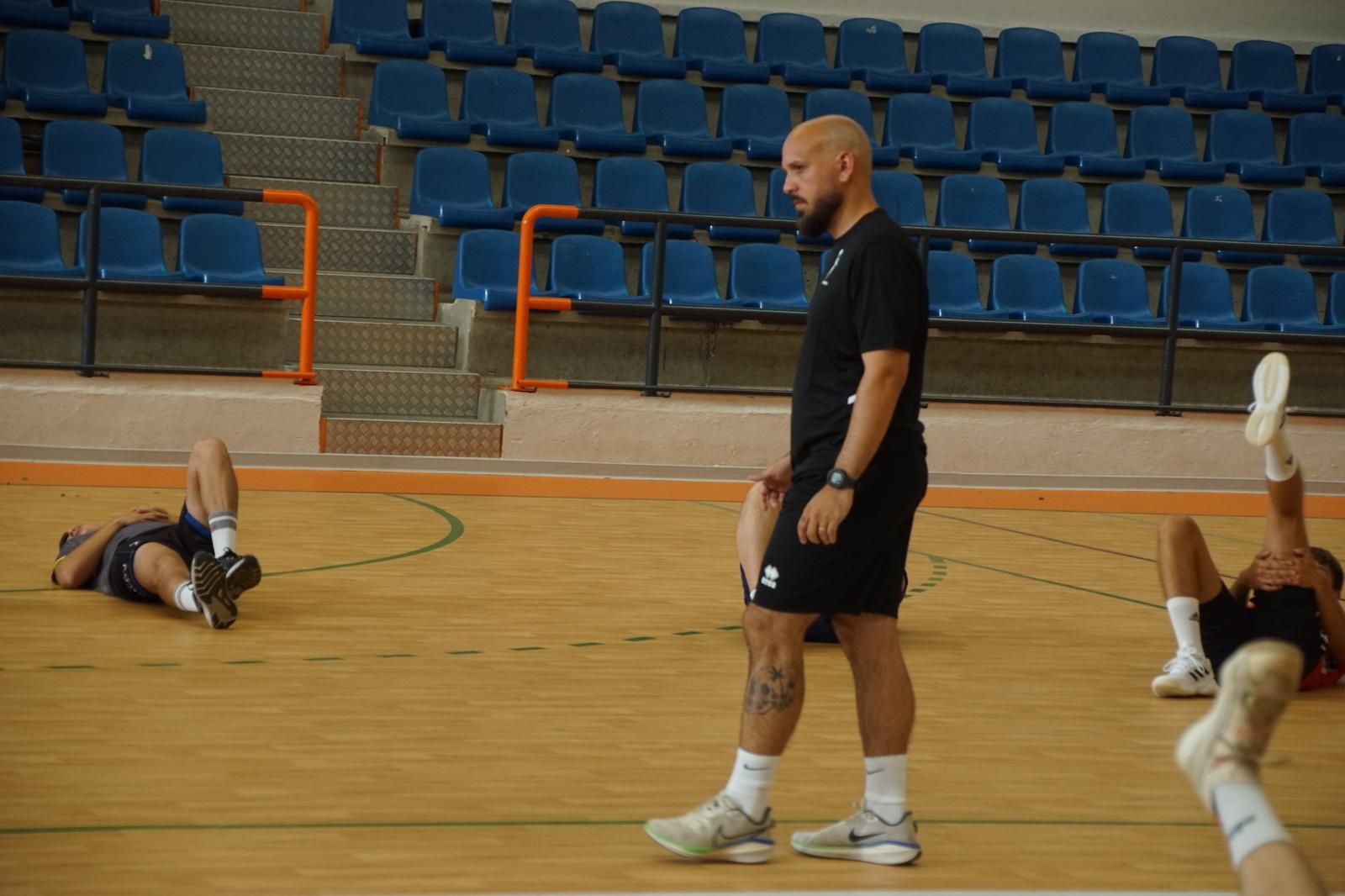 Primer entrenamiento del BM Salamanca en la temporada 2025/26