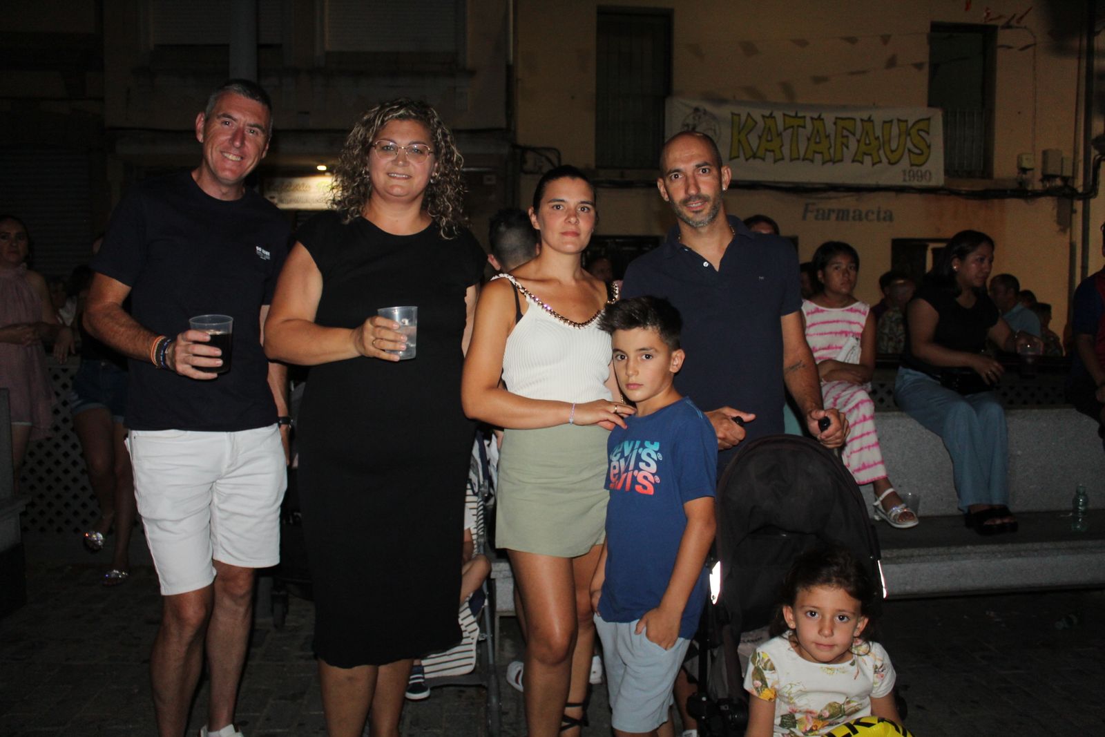 Salamanca de noche, sábado 16 de agosto