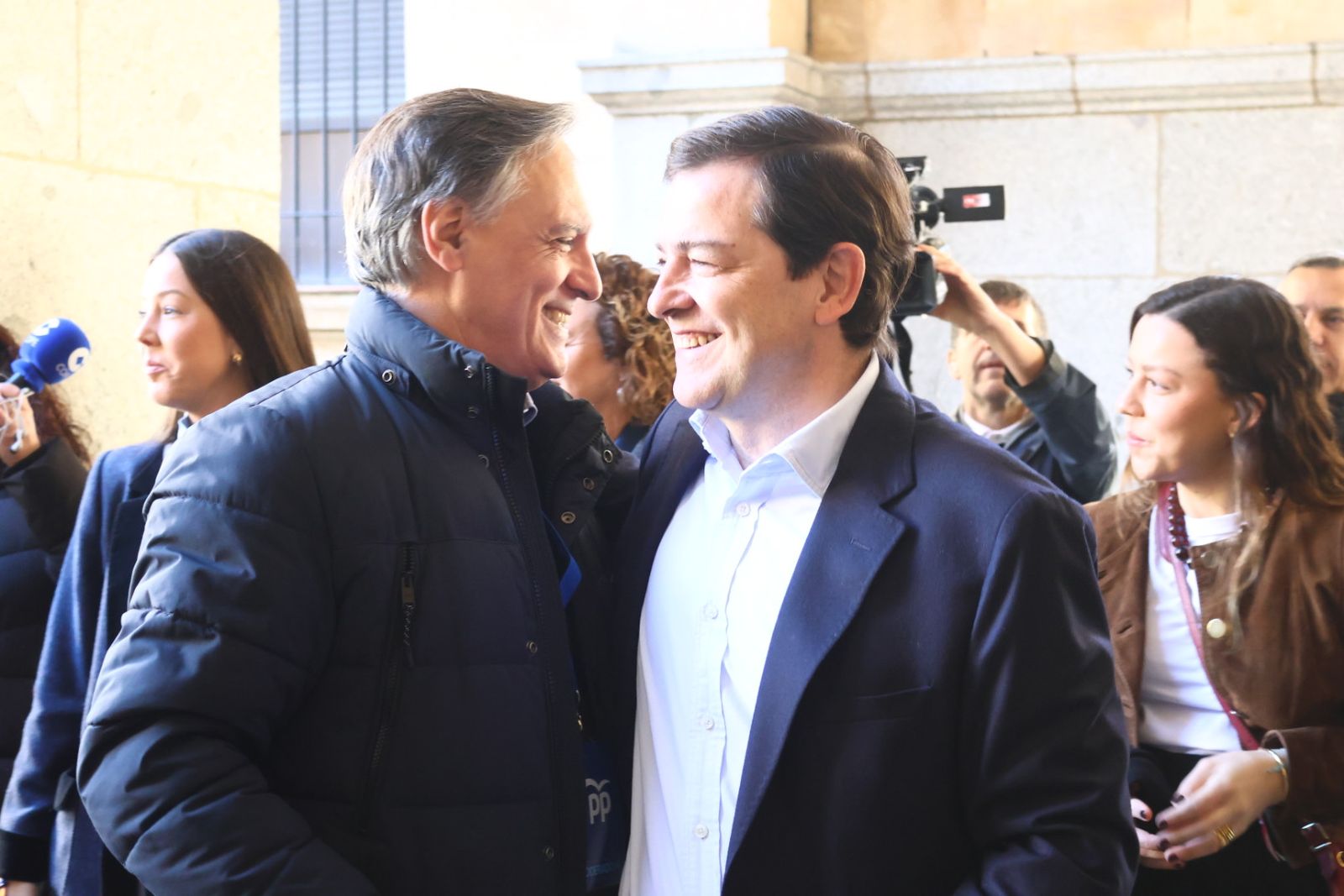 Votación de Alfonso Fernández Mañueco