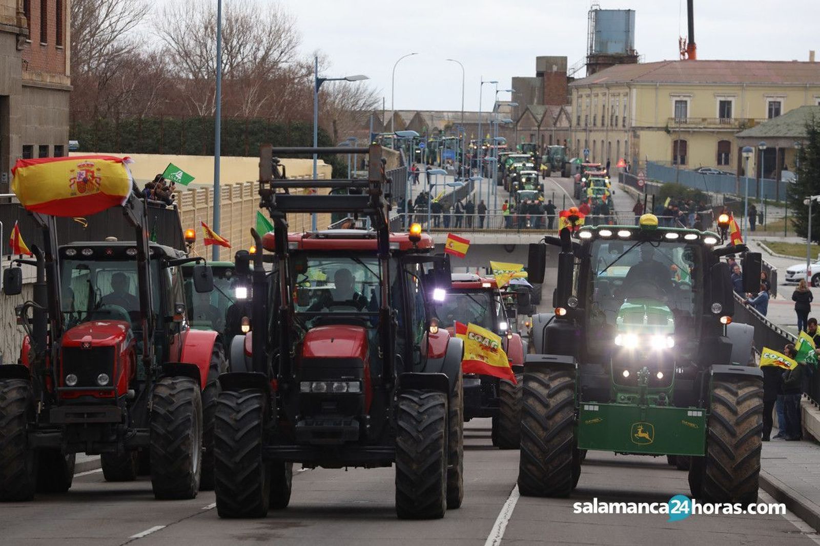 Tractorada en Salamanca el 30 de enero de 2020